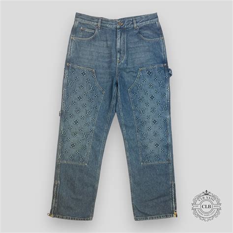 Monogram Workwear Denim Carpenter Pants.